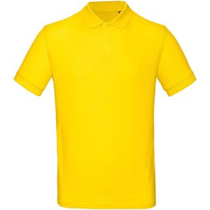 B&C Men's organic polo shirt CGPM430 - Solar Yellow - L