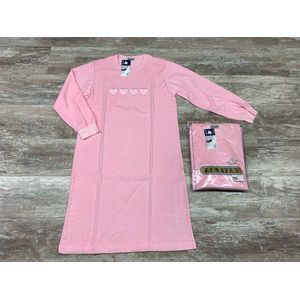 Dames nachthemd Lunatex 224129 rose badstrof maat XL