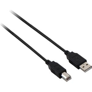 USB A to USB B Cable V7 V7E2USB2AB-05M Black 5 m