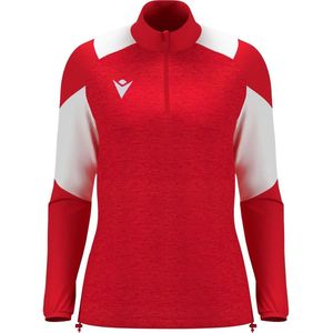 Macron Glory Chantico Ziptop Dames - Rood / Wit | Maat: M