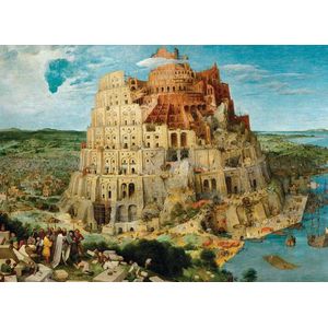 Eurografiek De toren van Babel - Pieter Bruegel (1000)