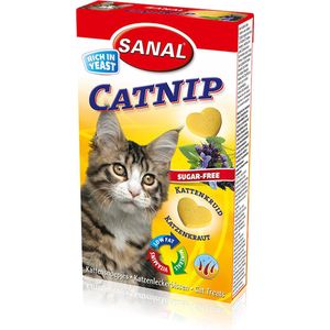 Sanal kattensnoepjes - Catnip snoepjes - Kattenkruid snoepjes - 30 gr - katten vitaminen