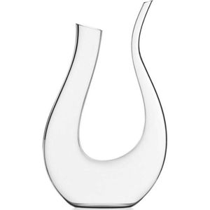 Ichendorf Milano - Decanteer karaf - Cetra - Hoogte: 29cm - 1.2 Liter - Wijn Accessoires - Decanteerders - Duurzaam Borosilicaatglas