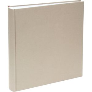 Deknudt Frames fotoalbum - beige linnen - 100 witte pagina's