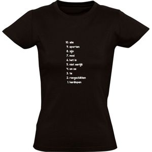Hardlopen rangschikken Dames T-shirt - sporten - sport