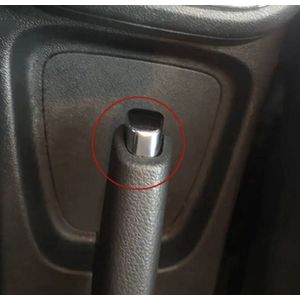 handremknop-handrem-knop-geschikt voor volkswagen polo -skodia-kapje-auto-interieur zilver