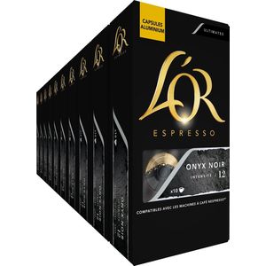 L'OR Espresso Onyx Koffiecups - 10 x 10 capsules