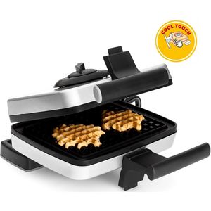 Frifri WA 102a Wafelijzer 2 wafel(s) 1200 W Zwart, Zilver