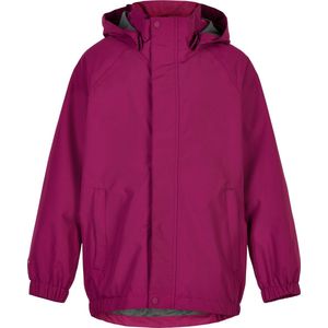 Color Kids - Shell jas voor kids - Gerecycled - Festival Fuchsia - maat 104cm