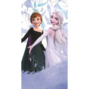 Disney Frozen Handdoek - 70x140cm - Bad Handdoek - Zwemles Handdoek - Cadeau Meisje 5 Jaar - Cadeau Meisje 3 Jaar - Verjaardagscadeau Meisje - Cadeau Kind