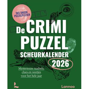 De Crimi Puzzel Scheurkalender 2026