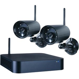 SMARTWARES DRAADLOOS 4CH DVR CAMERASYSTEEM MET 2 CAMERA'S WDVR720S