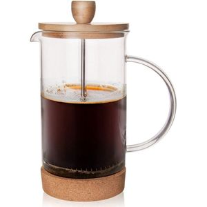 Cafetiere Glas 1 l - French Press Koffiezetapparaat - Koffiemaker - Koffie - Koffiepot - Theepot