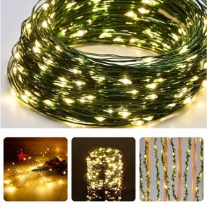 Cheqo® Kerstverlichting - Kerstboomverlichting - Kerstlampjes - Sfeerverlichting - LED Verlichting - Voor Binnen en Buiten - Tuinverlichting - Feestverlichting - Lichtsnoer - 45 Meter - 1500 LED's - 8 Lichtfuncties - Warm Wit - Soft Wire