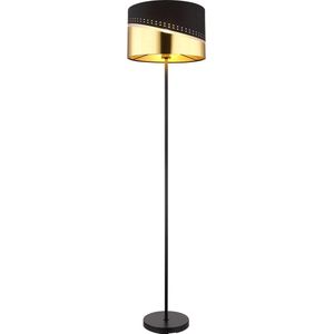 Globo vloerlamp Or - zwart - metaal - 35 cm - E27 fitting - 54046S