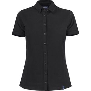 James Harvest POLO SHELLDEN WOMAN 2125032 - Zwart - XS