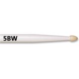 Vic Firth 5BW American Classic Hickory White 5B drumstokken