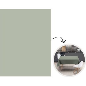 Tafelkleed - Tafellaken - 180x240 cm - Mintgroen - Effen kleur - Binnen en Buiten