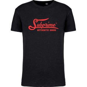 Subprime - Heren Tee SS Big Logo Shirt - Zwart - Maat S