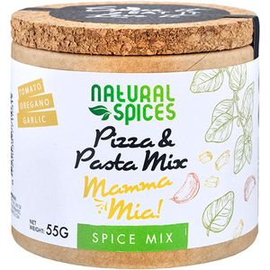 Pizza & Pasta Mix - Mamma Mia - Kruidenmix - 100% Natuurlijke Smaakmaker - Duurzame Verpakking - Natural Spices