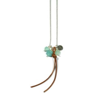 Heaven Eleven - Ballchain RVS met groene kwast