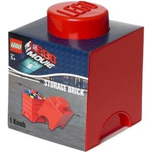 Lego Opbergbox Brick 1 Movie Rood