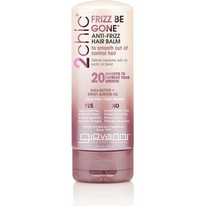 Giovanni Cosmetics - 2chic - Frizz Be Gone Shea Butter & Sweet Almond Oil Anti-Frizz Hair Balm 147 ml