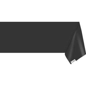 Raved Tafelzeil Mat Zwart  140 cm x  300 cm - PVC - Afwasbaar