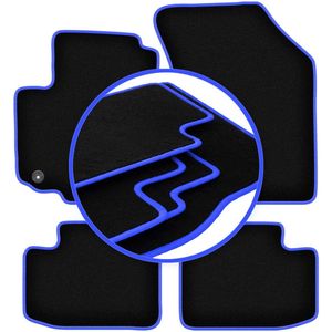 CARLUX-BLUE automatten voor: Fiat Sedici hatchback (2006-2014)
