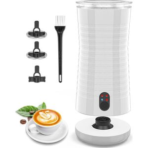 Automatische Elektrische Melkopschuimer 4 in 1 - Macchiato Cappuccino - Caffe Latte - Koud of Warm - Stil