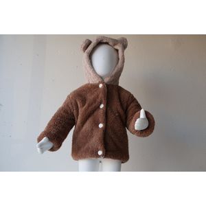 Babykleding - Teddy Coat 3-6 - teddy jas dames - teddy coat dames - teddy jas baby - baby jasje meisje - baby jasje jongen - baby jasje - Babyjasje - Little Dutch - baby born - kinder jassen- Teddy kleding - Jassen - Kleding - Newborn