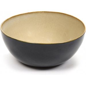 Serax terres de reves bowl L 15.5 cm mistygrey/darkblue -  4 stuks