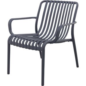 Stripe Loungestoel - Antraciet