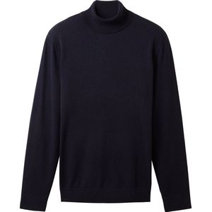 TOM TAILOR basic turtleneck knit Heren Trui - Maat M