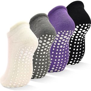 Lexium Pilates Sokken - Anti Slip Sokken - Pilates Sokken Antislip - Pilatessokken - Yoga Sokken