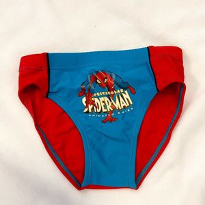 Spiderman Spido Rood Lichtblauw-Maat 98