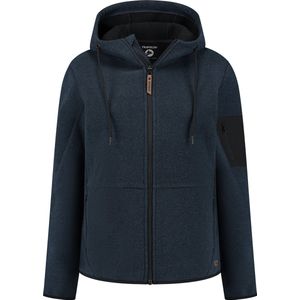 Travelin' Tove - Outdoorvest voor dames - Met ritszakken - Cardigan - Marineblauw