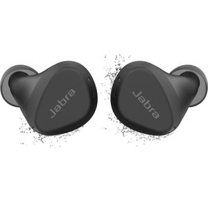 Jabra Elite 4 Active - Draadloze sport-oordopjes met Active Noise Cancellation (ANC) - Stof-en Spatwaterdicht - Zwart