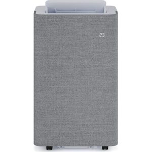 Klarstein AireLux Draagbare Airconditioner - 14.000 BTU, Smart App & Voice Control, voor kamers tot 51 m², 4-in-1 Koelen, Ontvochtiger, Ventilator & Slaapstand, Stil, Window Kit Inbegrepen, Grijs