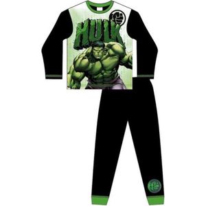 Hulk pyjama - groen met zwart - de Hulk pyama - maat 134/140