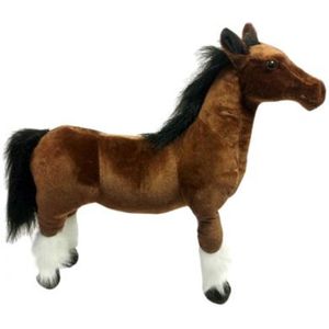 Mascotte Groot Pluche Shire Horse Toy Horse (10459915740) - Paard Knuffel