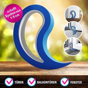 NORDIVAR® - Veelzijdige Deur-en Raamstopper Set – 4 Stuks – Beschikbaar in 14 Kleuren