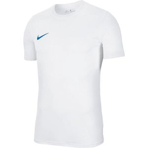 Nike Park VII Shirt Korte Mouw Heren - Wit / Royal | Maat: XL