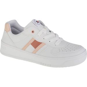 Tommy Hilfiger Low Cut Lace-Up Sneaker T3A4-32143-1351X134, voor meisje, Wit, Sneakers, maat: 40