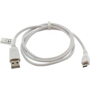 USB 2.0 naar Micro USB Data Kabel - 95cm Wit