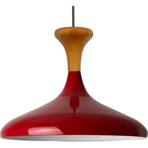 Bamyum Champion Træ Hanger, 35 cm Hanglamp Metaal E27 Scandinavische Rood Hanglamp