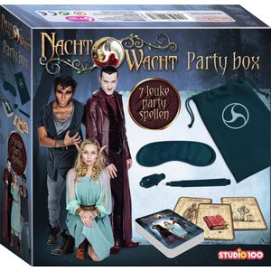 Nachtwacht party box - 7 leuke party spellen voor binnen en buiten