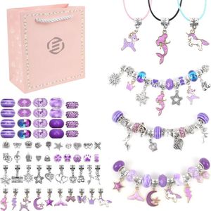 Equivera Armbandjes Maken Set Meisjes - Knutselset Meisjes - Knutselset voor Meisjes - Knutselset Meiden - Sieraden Maken Meisjes - Armbandjes Maken Meisjes - Cadeautip voor uw kind!