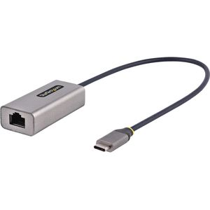 USB-C naar Ethernet Adapter - Gigabit RJ45 Dongle voor 10/100/1000 Mbps - Plug-and-Play voor Windows, macOS, Linux en meer