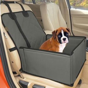 Hondenmand Auto Achterbank - Automand Hond - Grijs - Maximaal gewicht 12kg